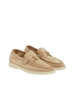 Loro Piana Summer Charms Walk suede loafers It38
